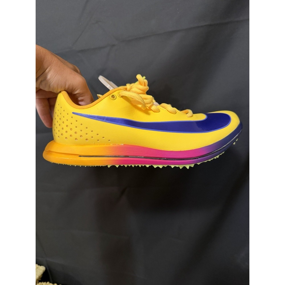 Nike Triple Jump Elite 3 Track Spikes Men 8 Women 9.5 HV6425-800 Citron NWT